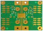 PCB with embedded copper coins